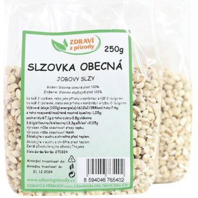 IPJ Natur Slzovka obecná Jobovy slzy 250 g – Zboží Dáma