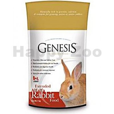 Genesis Rabbit Food AlfaAlfa 1 kg – Hledejceny.cz