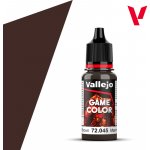 Vallejo: Game Color Charred Brown 17ml – Zboží Živě
