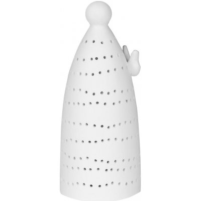 räder Mini LED lucerna Angel of Light 11,7 cm, bílá barva, porcelán – Zboží Dáma