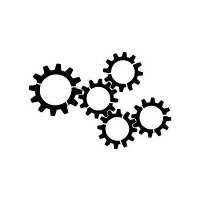 Ozubené kolo plastová šablona 215 D 29x29cm – Zbozi.Blesk.cz