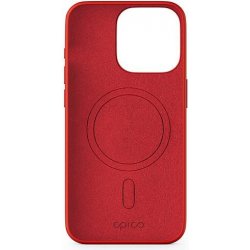 Pouzdro Epico Mag+ Silicone Case for iPhone 15 Pro - MagSafe compatible - tmavě červené
