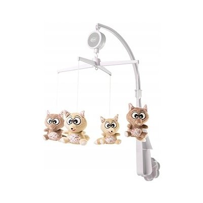 4Baby Kolotoč nad postýlku Hrací Skříňka Lišky Polský – Hledejceny.cz