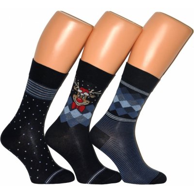 Cornette pánské ponožky Premium A36 A'3 mix barev-mix vzorů