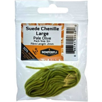 Semperfli Šenylka Suede Chenille Large Pale Olive 2mm – Hledejceny.cz