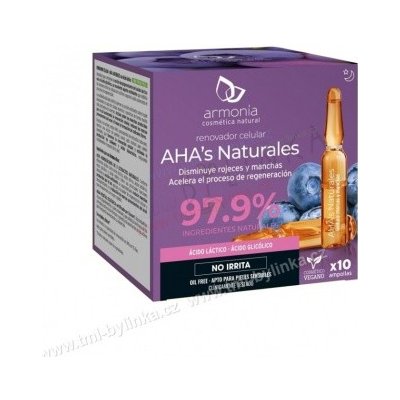 Armonia Přírodní AHA kyseliny ampule 10 x 2 ml – Zboží Mobilmania