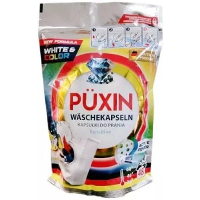 Puxin kapsle na praní Sensitive White And Color 48 PD – Sleviste.cz