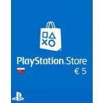PlayStation dárková karta 5€ – Zboží Dáma