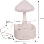 Ruhhy 24378 Zvlhčovač vzduchu noční lampa 450 ml – Sleviste.cz