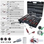 KS TOOLS 917.0779 Gola sada 1/4", 3/8" a 1/2", 179 kusů v kufru – Zboží Dáma
