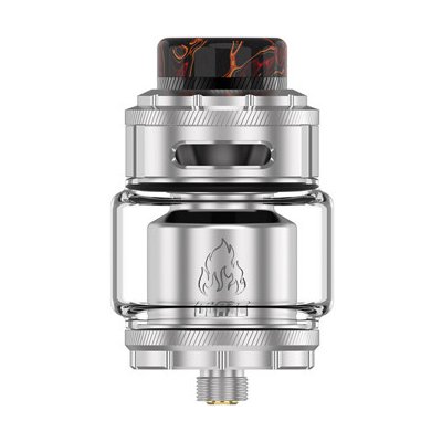 THC Blaze RTA Stříbrný 2ml/5,5ml – Zboží Dáma