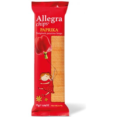 Allegra bramborové chips paprika Panificio Grissinifio Bo 75 g – Zboží Mobilmania