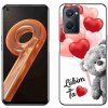 Pouzdro a kryt na mobilní telefon Realme Pouzdro mmCase Gelové Realme 9i - ľúbim ťa sk