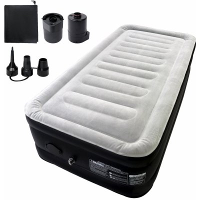 LZQ Airbed Self-Inflating pro 1 osobu, pro hosty s 187x90x46cm – Zbozi.Blesk.cz