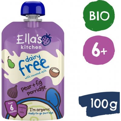 Ella's Kitchen BIO Nemléčná kaše s hruškami a fíky 100 g – Zboží Mobilmania