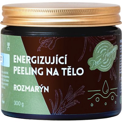 Pure Harmony energizující peeling na tělo ve skle rozmarýn 300 g – Zbozi.Blesk.cz
