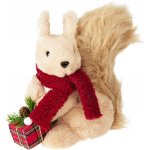 Home Styling Collection Vánoční figurka veverky s dárkem, 20 cm béžová – Hledejceny.cz