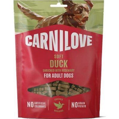 VAFO Praha s.r.o. CARNILOVE Dog SOFT Snack Duck enriched with Rosemary 200 g – Hledejceny.cz