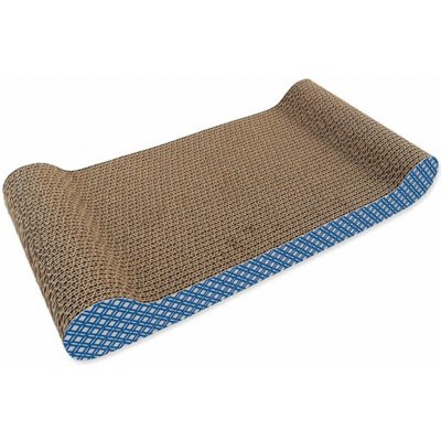 Magic Cat Sofa 2 kartonové škrabadlo 22 x 44 x 6,6 cm – Sleviste.cz