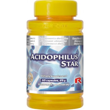 Star Acidophilus pro zdravou funkci střev 60 kapslí