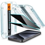 SPIGEN GLAS.TR ”EZ FIT” IPHONE 15 PRO PRIVACY AGL07120 – Zboží Živě