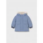 Mayoral bunda s kožíškem světle modrá – Zboží Dáma