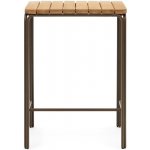 Kave Home Salguer 70 x 70 cm Akáciový zahradní barový stůl – Hledejceny.cz