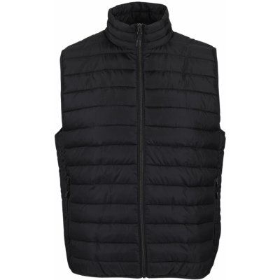 Sol's pánská zateplená prošívaná vesta Bodywarmer Stream se stojáčkem černá – Zboží Dáma