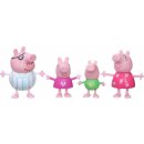 Hasbro Prasátko Peppa Peppina rodinka sada 4 figurek Čas jít spát