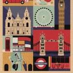 CLEMENTONI Style in the City Londýn 1000 dílků – Zboží Dáma