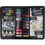 Uni Posca PC-1M/PC-3M/PC-5M mix 20 ks – Zboží Mobilmania