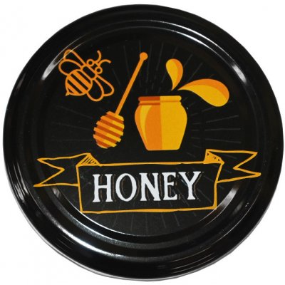 JaHan Víčko na sklenici TO 82 - Honey - černé - HO12 – Zboží Mobilmania