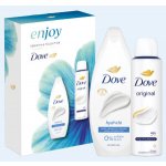 Dove Hydrate sprchový gel 250 ml + deospray 150 ml – Zboží Dáma