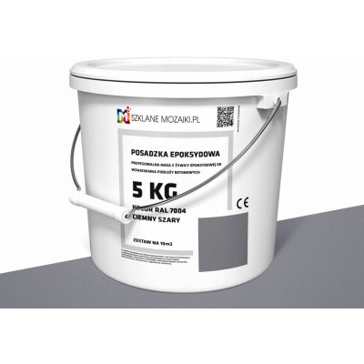 Szklane Mozaiki Epoxidová pryskyřice na podlahy šedá 5 kg – Zboží Mobilmania