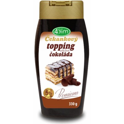 4Slim Čekankový topping čokoláda 330 g – Hledejceny.cz