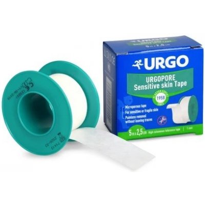 URGO PORE fixační náplast z netkaného textilu 5 m x 2, 5 cm – Zboží Mobilmania