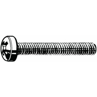 Šroub s válcovou vypouklou hlavou s křížovou drážkou Phillips DIN 7985-H Nerezocel A4 M5X35 – Zbozi.Blesk.cz