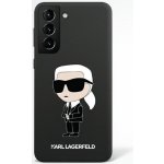 Pouzdro Karl Lagerfeld Liquid Silicone Ikonik NFT Samsung Galaxy S23 Plus, černé – Zboží Mobilmania