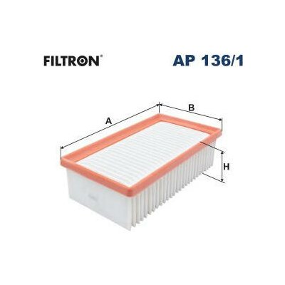 Vzduchový filtr FILTRON AP 136/1 – Hledejceny.cz