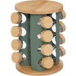 5five Simply Smart Otočný stojan na koření Sensia 13 skleniček s bambusovými víčky – Zboží Mobilmania