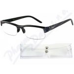 American Way brýle čtecí černé s pruhy a pouzdrem – Sleviste.cz