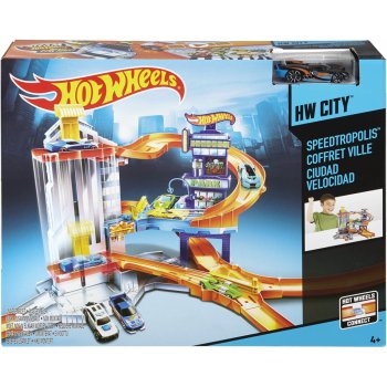 Hot Wheels set dobrodružství ve městě