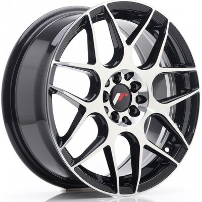 Japan Racing JR18 7x17 5x100/114,3 ET40 gloss black machined face – Sleviste.cz