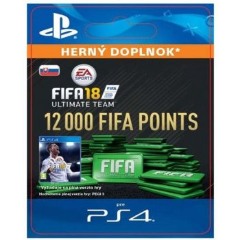 FIFA 18 Ultimate Team - 12000 FIFA Points