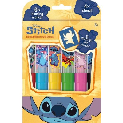 Jiri Models Fixy foukací 6ks Lilo Stitch II. set se 4 šablonami – Hledejceny.cz