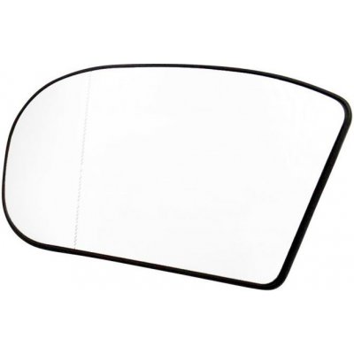 SKLO / VLOŽKA ZRCÁTKA S DRŽÁKEM LEVÉ MERCEDES E-KLASSE (W211) 03.02-06.06, MERCEDES C-KLASSE SPORTCOUPE (CL203), 11.00-05.08, MERCEDES C-KLASSE (W203) POLCAR | Zboží Auto