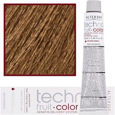 Alter Ego Technofruit Color barva s keratinem pro permanentní barvení vlasů 9/31 100 ml