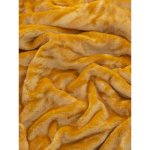 MKLuzkoviny.cz Mikroplyšové prostěradlo hořčicové 200x200 – Zboží Dáma