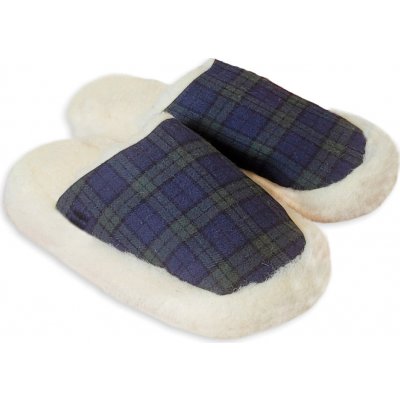 Skotsko Nízké pantofle z ovčí vlny – Zboží Mobilmania