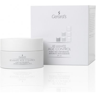 Gerard´s Re-White Pleťový fluid na pigmentové skvrny SPF20 50 ml